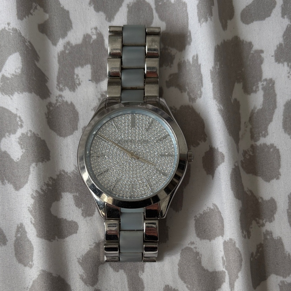 MICHAEL Michael Kors Silver and Gray Women's Watch